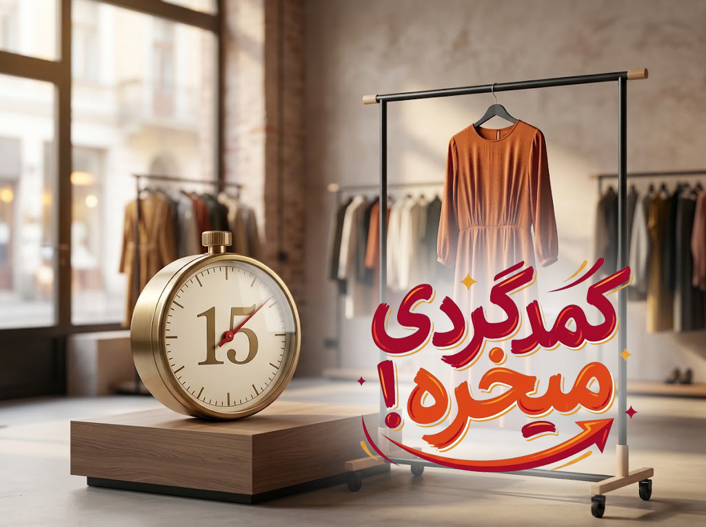ضمانت خرید 15 روز کمدگردی